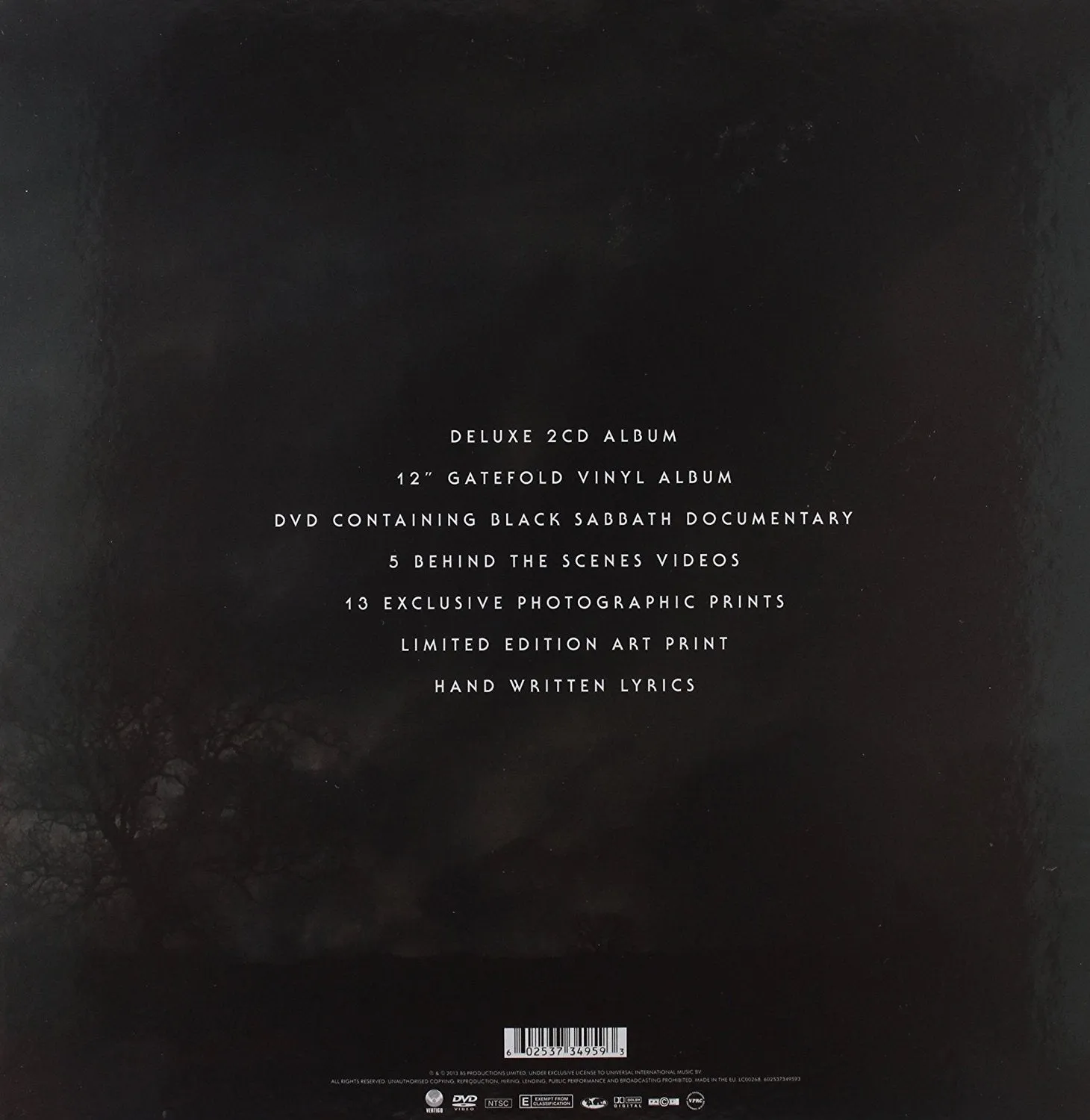 13 Deluxe Boxset Cd 2 Dvd  Vinile  Stampe