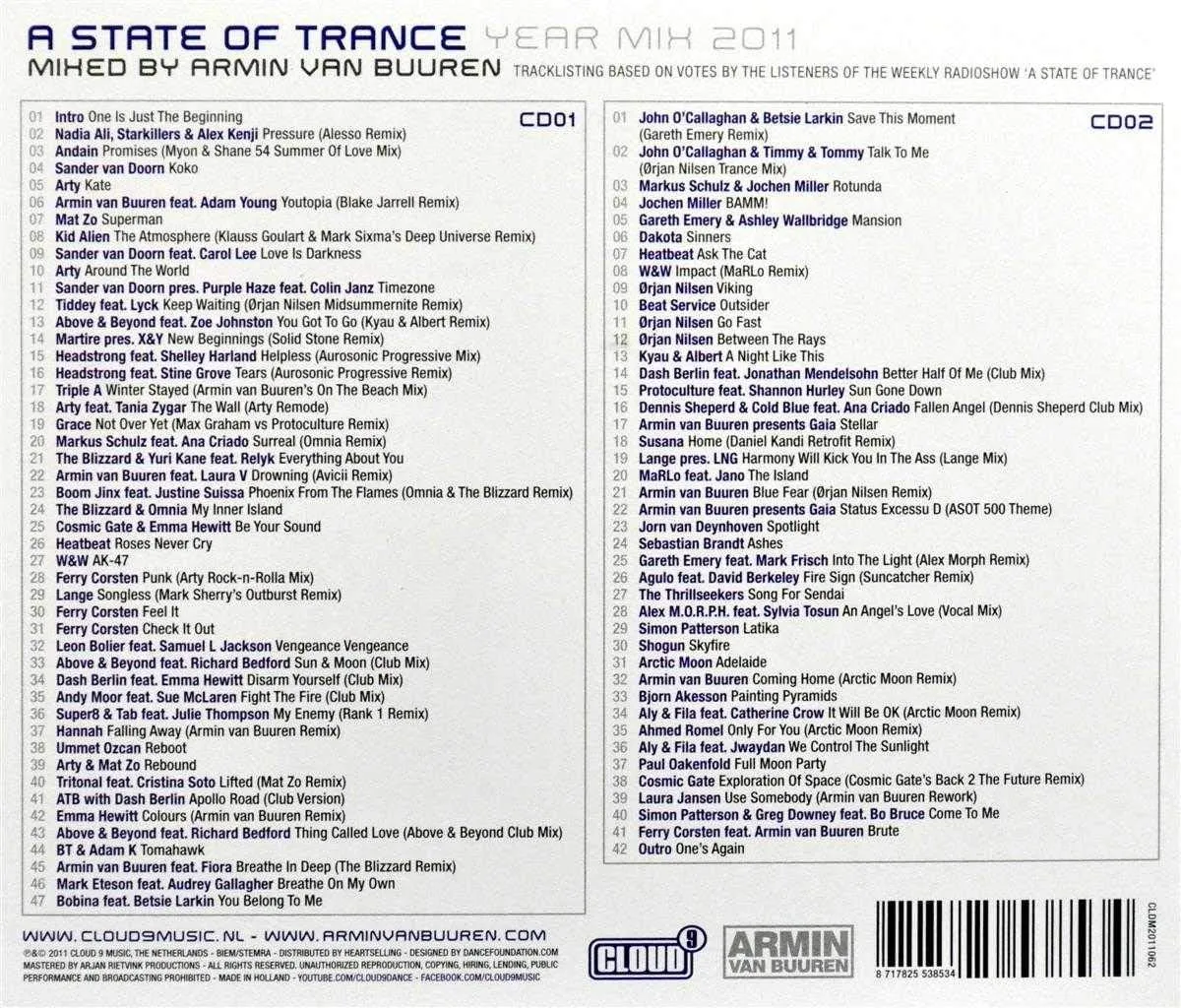 A State Of Trance Year Mix 2011
