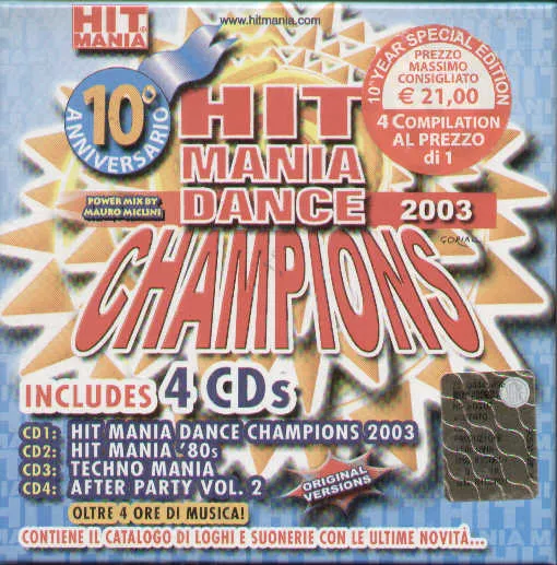 Hit Mania Dance Champions 2003 Boxset