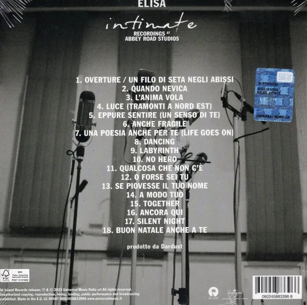 Intimate - Recordings At Abbey Road Studios
