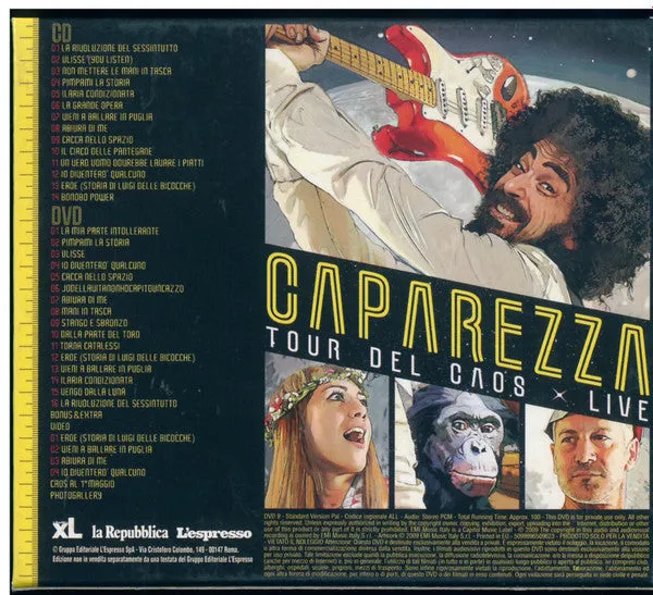 Le Dimensioni Del Mio Caos cd dvd