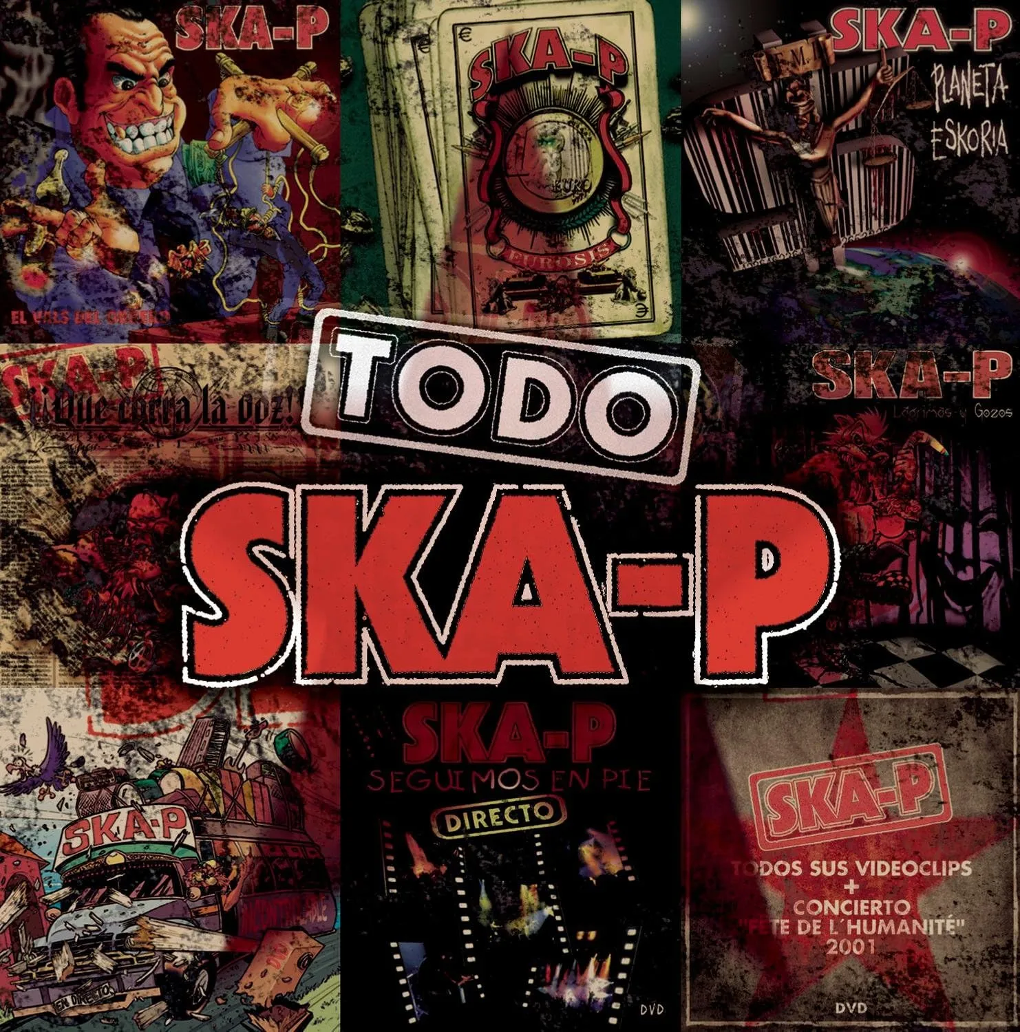 Todo Ska-P Boxset 5cd 3dvd